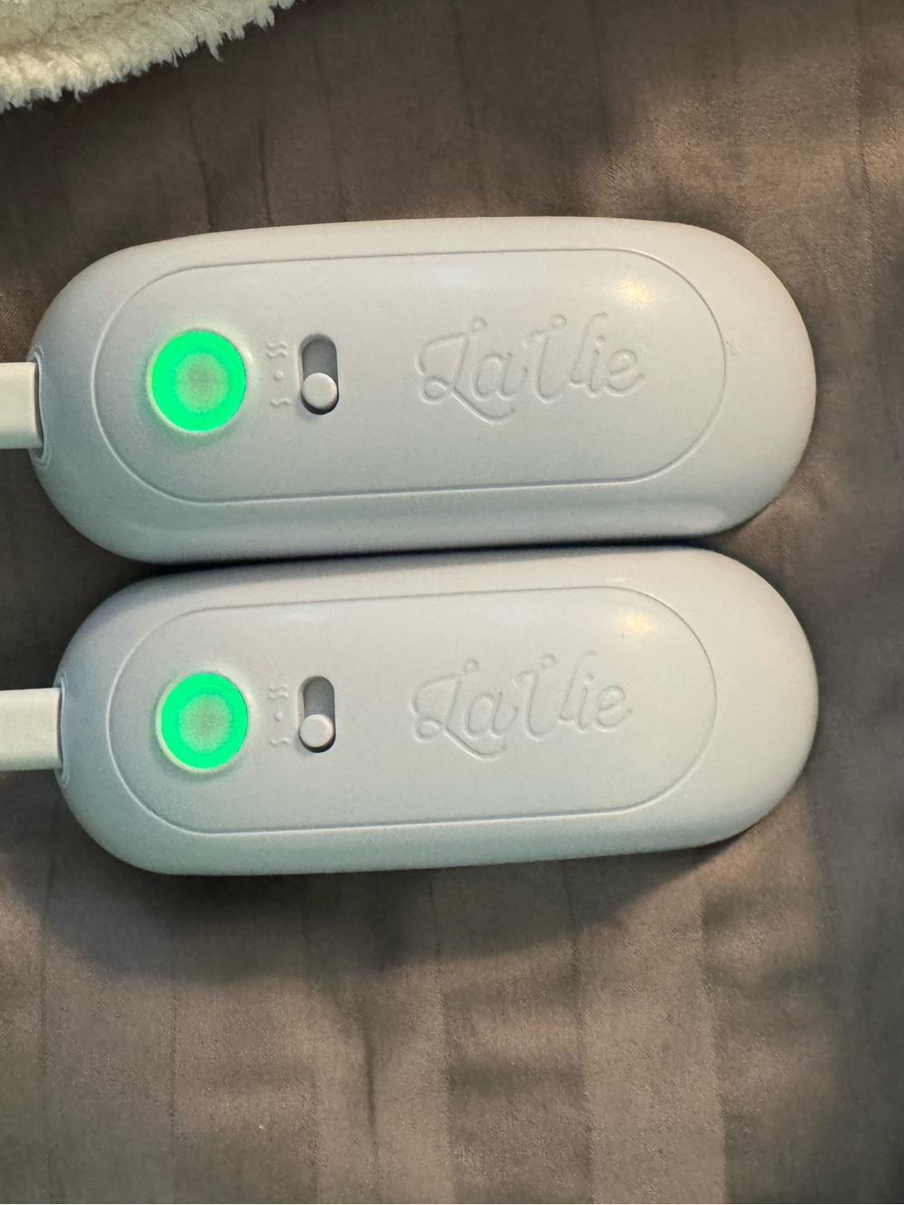 LaVie Warming Lactation Massager pair w Charger
